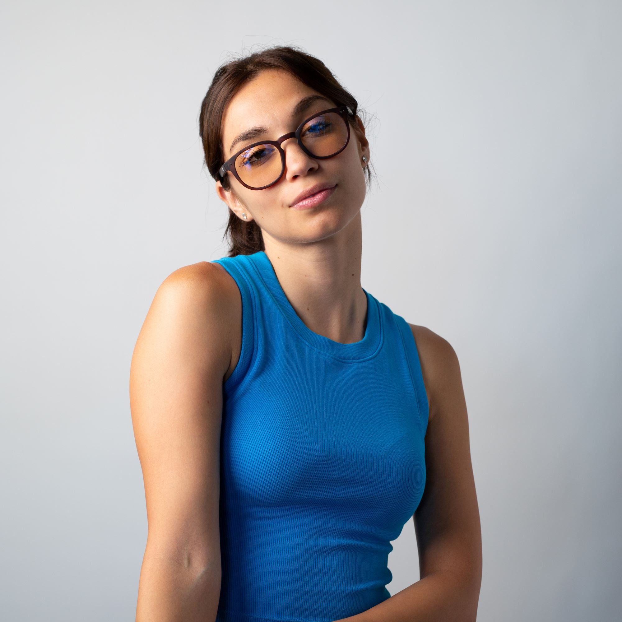 lunettes anti lumière bleue pour femme stockholm Tortoise