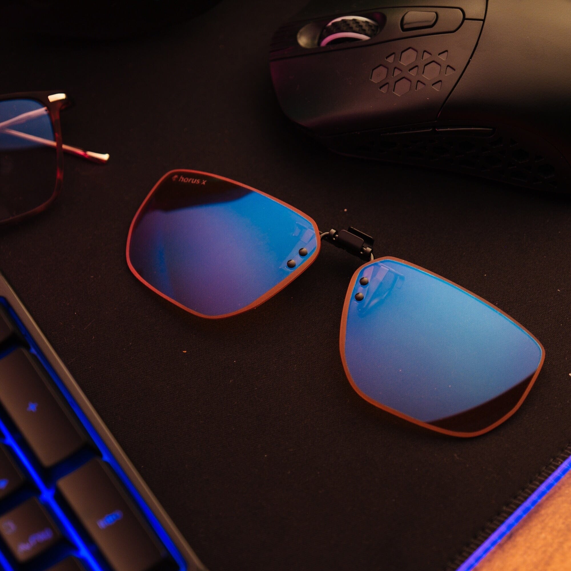 Clip On Glasses │Blue Light Shield │Horus X